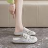 Summer New Style Half-toe Sandals, Ins Korean Style, Women's Student Style, Easy-to-wear, Height-increasing, Breathable, Casual Shoes