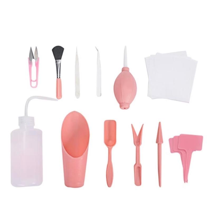 Gardening Hand Tools Set Gardening Tools 16pcs Transplanting Tools Mini Gardening Tool Kit Mini Fairy Garden Planting