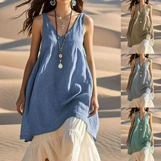 European & American V-Neck Sleeveless Cardigan Vest for Women - 2025 Summer Collection