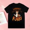 Furry Harajuku Men's Tshirt Printed Unisex Short Sleeve T Shirt Cool Cartoon Casual T-shirt Male Streetwear Tops