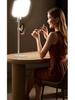 Live Streaming Soft Face Light with Desk and Floor Stand for Beauty and Photography