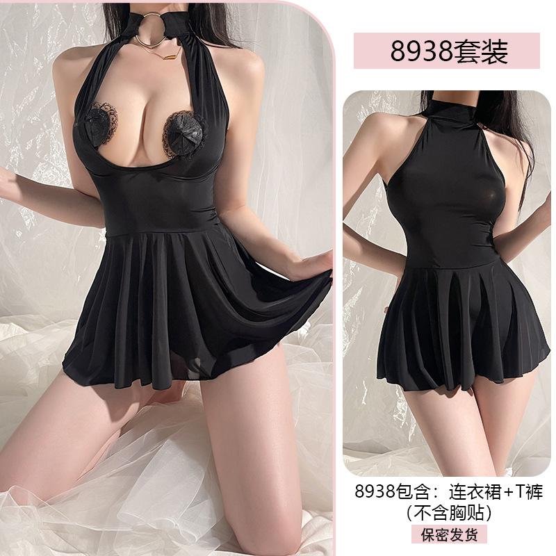 Erotic Lingerie, Sexy and pure, red no-take dress, Hot 2D uniform, Tempting pajamas 8938