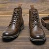 Men's High-Quality Martin Work Boots - Independent, Single Boot Style