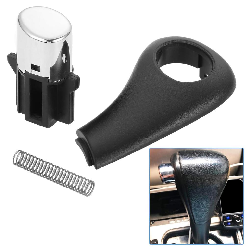 Auto Gear Lever Knob Side Plate Repair Kit Replace 54132-SDA-A81 Shifter Button Knob for 2 4 Door 2003-2005