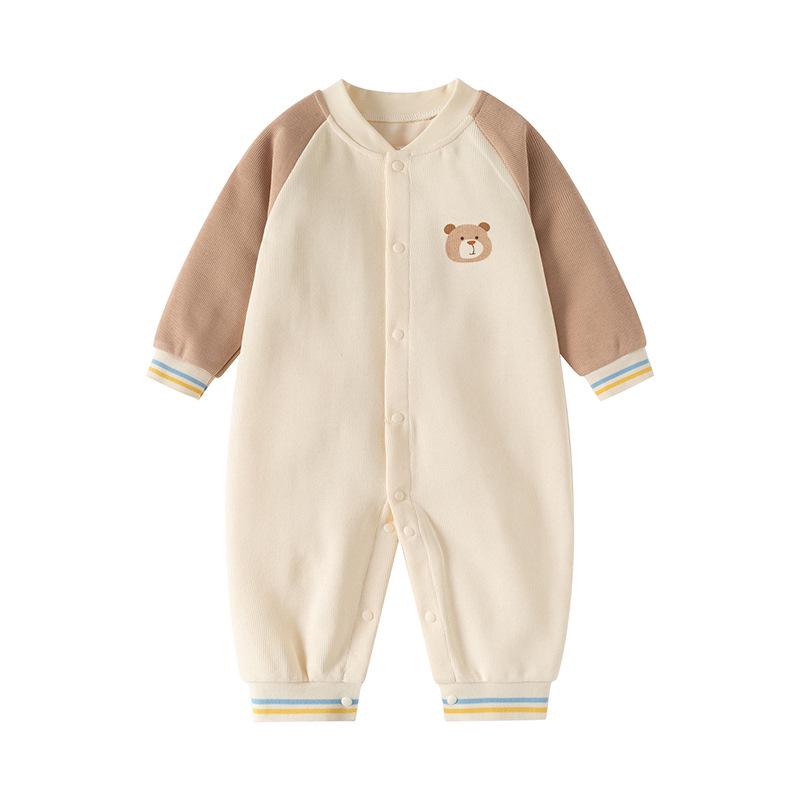 

Модный детский комбинезон с длинным рукавом - Весенне-осенний стиль, Милый комбинезон для новорожденных для прогулок 73 cm