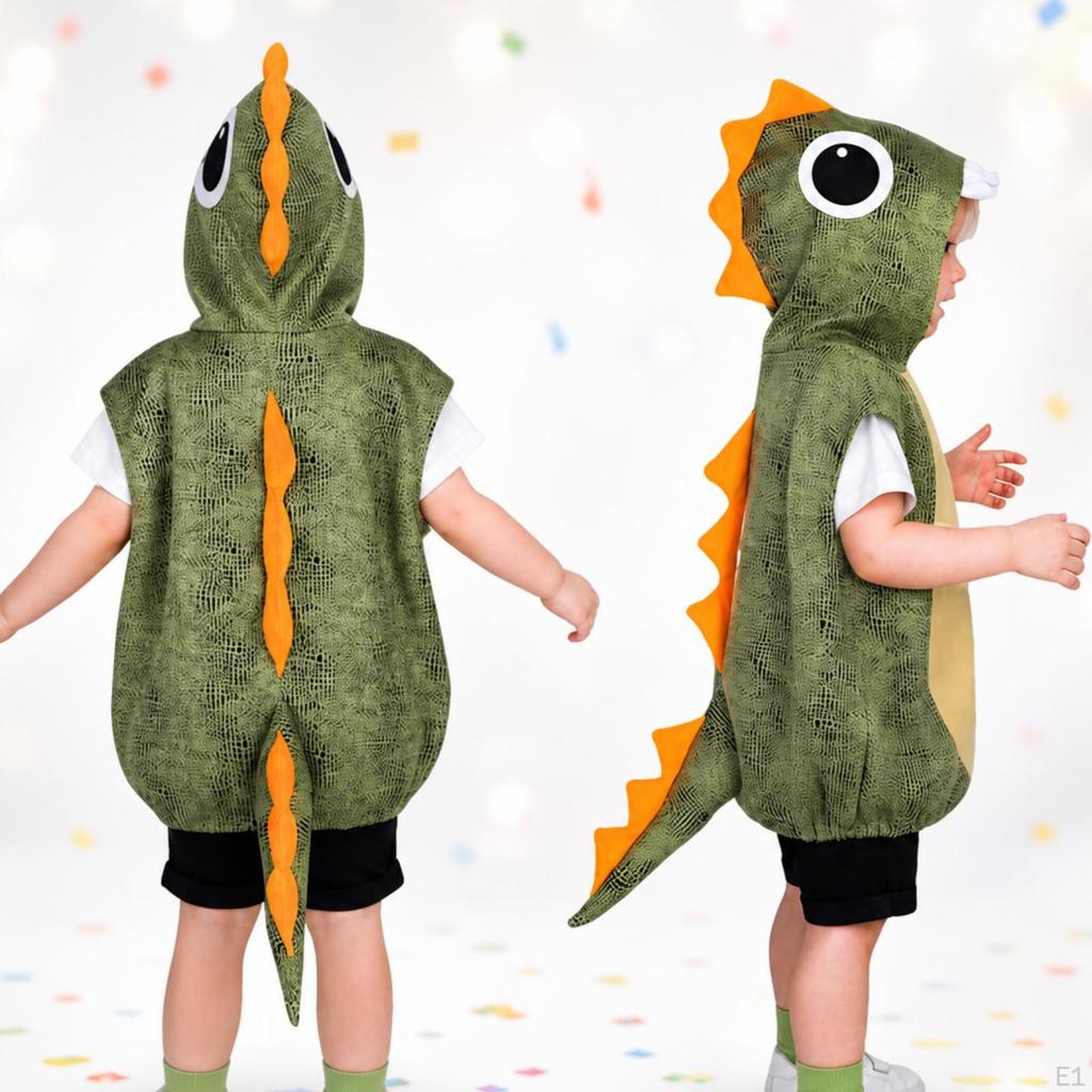 Costume Textured Apparel Sleeveless for Young Children