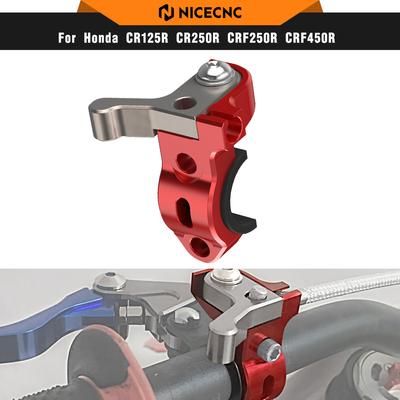 Levier de démarrage à chaud à pince de guidon rotative Pour Honda CRF250R CRF450R CR125R CR250R CRF230F CRF250X CRF450X XR250L XR650L XR600R XR650R