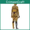 Star Wars Robot Cosplay Costume With Digital Print For Halloween Kids And Adults