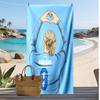 Haaland Printed Beach Towel Quick Dry Soft TowelPortable Large Rectangular Beach Blanket for Travel Swimming Pool