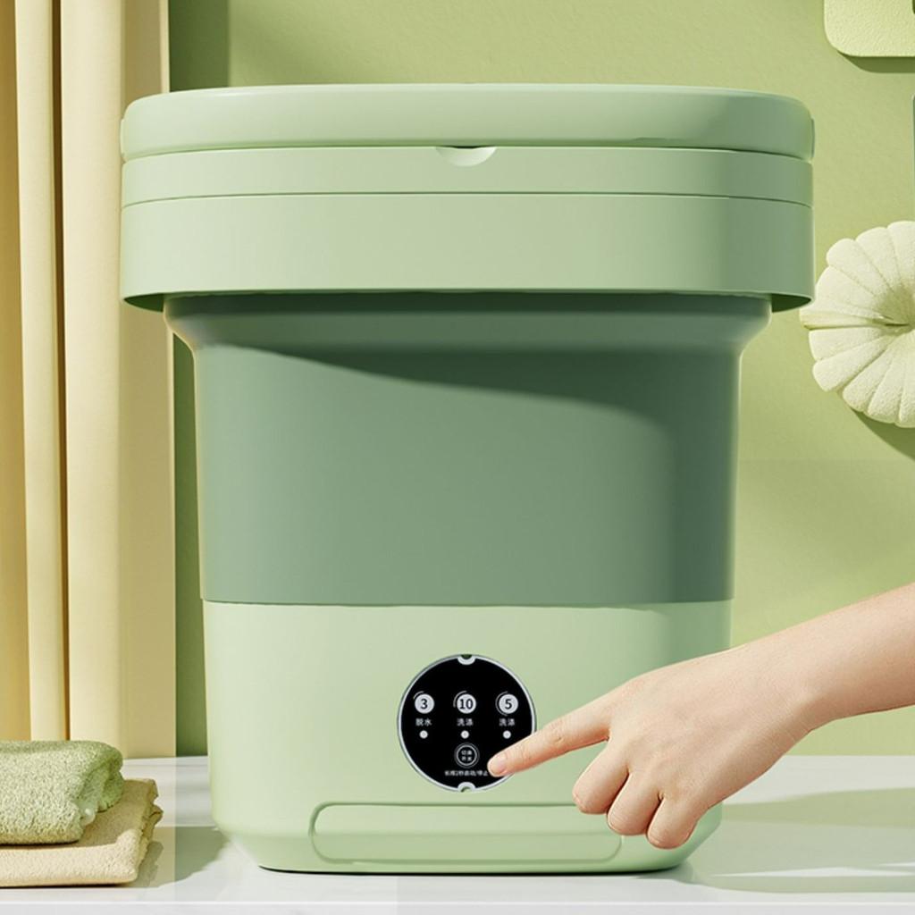 11L Large Capacity Fully Automatic Small Portable Underwear Elution Integration Machine Foldable Electric Washing Machine