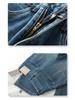 Women's High-Waist Retro Slim Jeans - Spring/Autumn 2025 Wide-Leg Pants for Pear-Shaped Body.