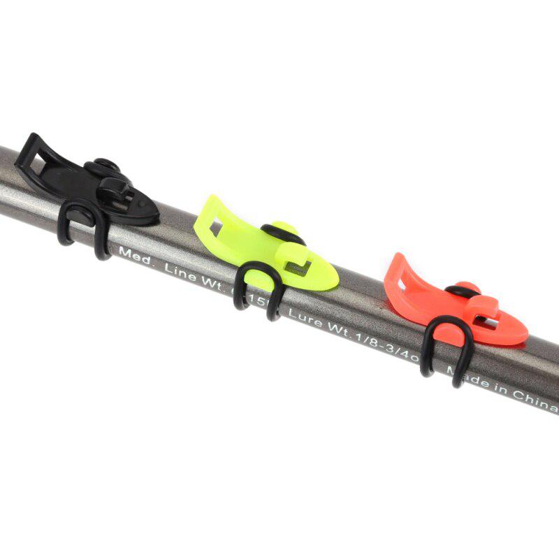 10pcs Fixed Bait Tools Fishing Hook Lure Bait With Rubber Rings Fishing Gear