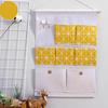 Seven Pocket Hanging Cotton And Linen Hanging Bag, Door Storage Hanging Bag, Bathroom Storage Bag, Fabric Storage Hanging Bag