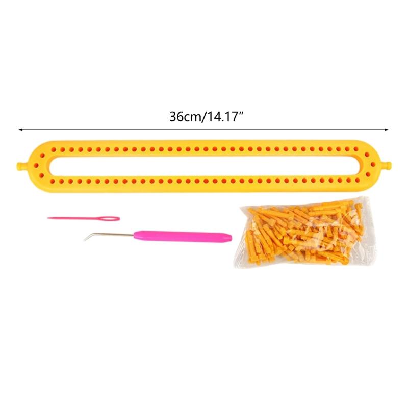 Verschiedene Größen Strickmaschine Weben DIY Strickwerkzeug Strickmaschine Strickhandwerkzeug mit Haken Nadelwerkzeug