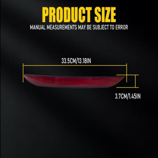 Fits For VW Jetta - Left Side Rear Bumper Reflector Light Brake Lamp EOA