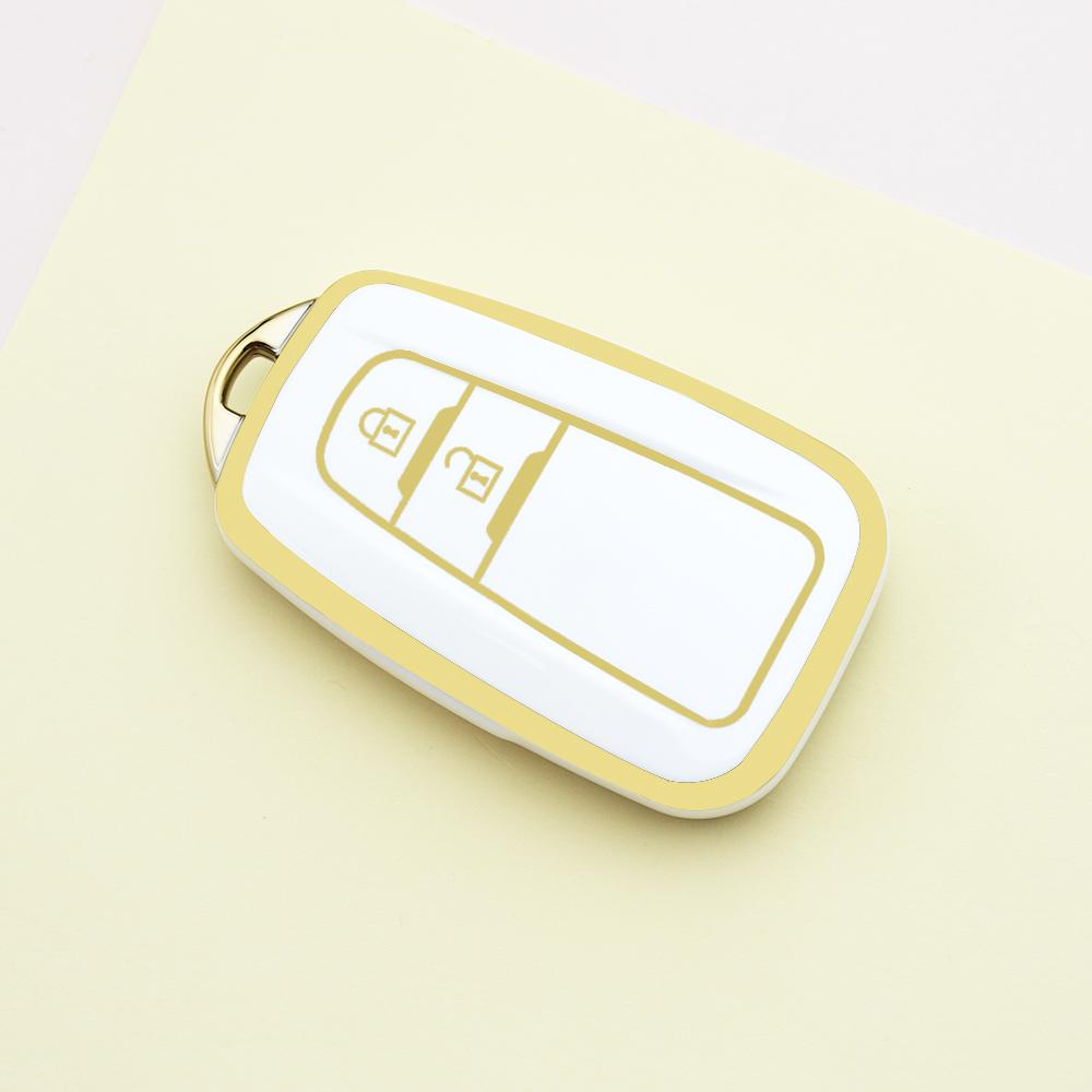 Soft TPU Auto Shell Cover Keyless for Toyota RAV4 Prado Prius Camry Corolla C-HR CHR Car Key Case Protector Accessories