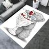 2025 New Tatty Teddy Carpet Rug for Living Room Bedroom Home Sofa Decoration,Kids play Non-slip Floor Mat