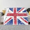 Union Jack Distressed British Flag Design Soft Warm Light Thin Blanket Uk British Flag English Flag Union Jack Phone Cover