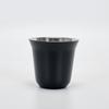 Isolierte Edelstahl Espresso Tasse 80ml Doppelwandig Kleine Wein Tee Trinkgefäße Kapsel Getränkebecher Becher Weinglas