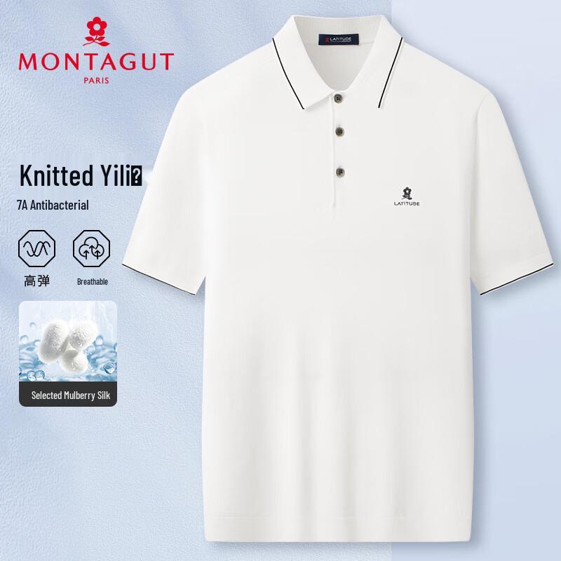 MONTAGUT Men's Summer Breathable Polo Shirt