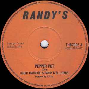 

7inch Record COUNT MACHUKI WINSTON SAMUELS Pepper Pot Lick It Back THB7002 Trojan Records 2010 UK Reggae Ska Dub Used