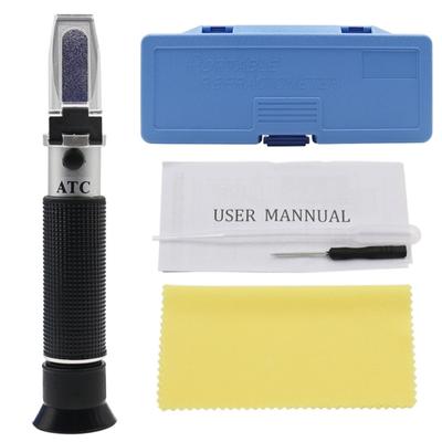 Handheld Salinity Refractometer 0 To 100% Salinometer 1.000-1.070 Sea Water Salt Concentration Tester Meter for Aquarium