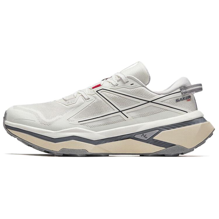 Anta Falcon 2 Outdoor Trail Running Shoes Men Light Walnut Brown Grey Blue 112445502A-2 40