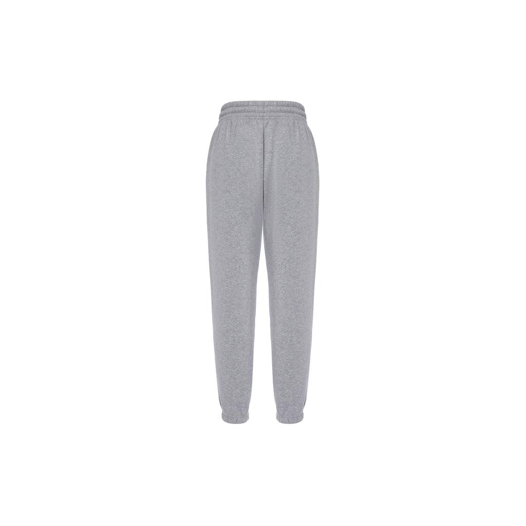 Nike Minimalist Brand Small Logo Embroidered Comfortable Sports Cuffed Casual Pants Women pants Gray FZ5997063