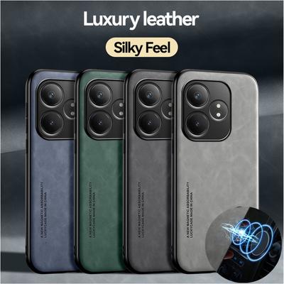 Skin Feeling Magnetic Case for Realme GT 7 Pro GT 6 6T GT6 Neo6 SE Protective Cover Shockproof Coque Funda Capa