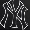 New MLB MONOGRAM Collection New York Yankees 25SS T Shirt Unisex Black 3ATSB7053-50BKS