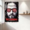 The Big Lebowski Vintage Metallplåtskylt, Jeff Bridges Komedifilm Affisch Väggkonst Dekoration för Man Cave, Bar, Hem, Klubb, Café