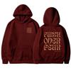 New Style Casual Sweatshirt For Women Plus Velvet Thick Warm Coat With Hood Printed Letters Women'S Fashion Trend