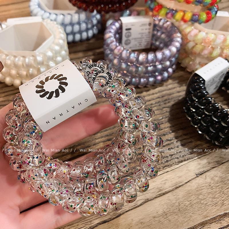 2024 Premium High-Elastic Hair Tie: No-Trace, High-End Ponytail Rubber Band Accessory