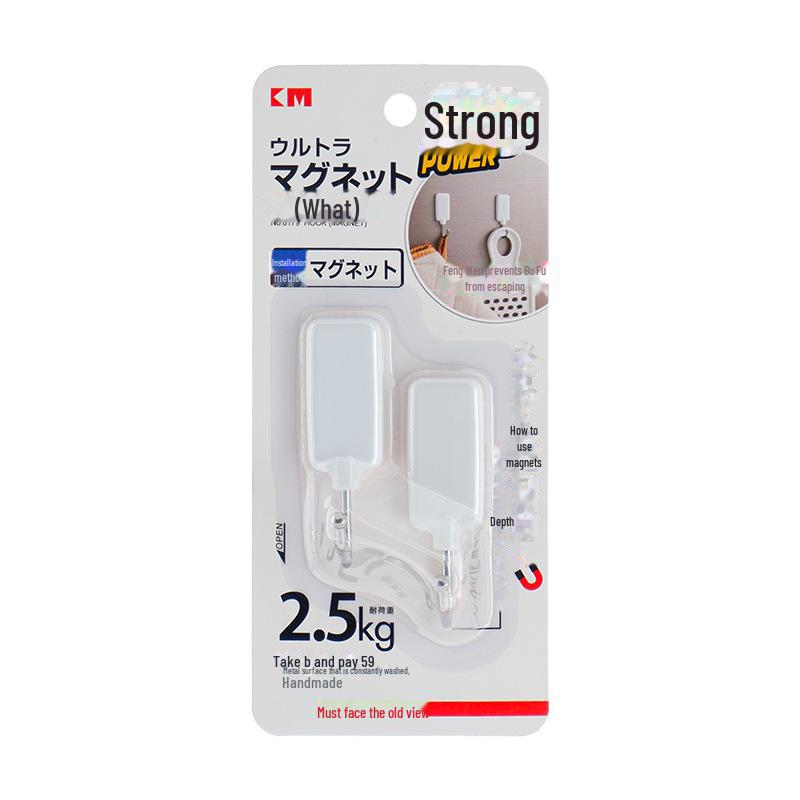 

Магнитный крючок для кухни и холодильника: Бесшовный держатель для тряпок и фартуков