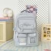College style fresh and sweet candy color backpack girl multi-compartment large-capacity backpack