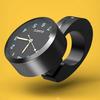 Motorrad Quad Zeitplan Lenkeruhr Uhr Schwarz Leuchtend 22/25mm Lenker
