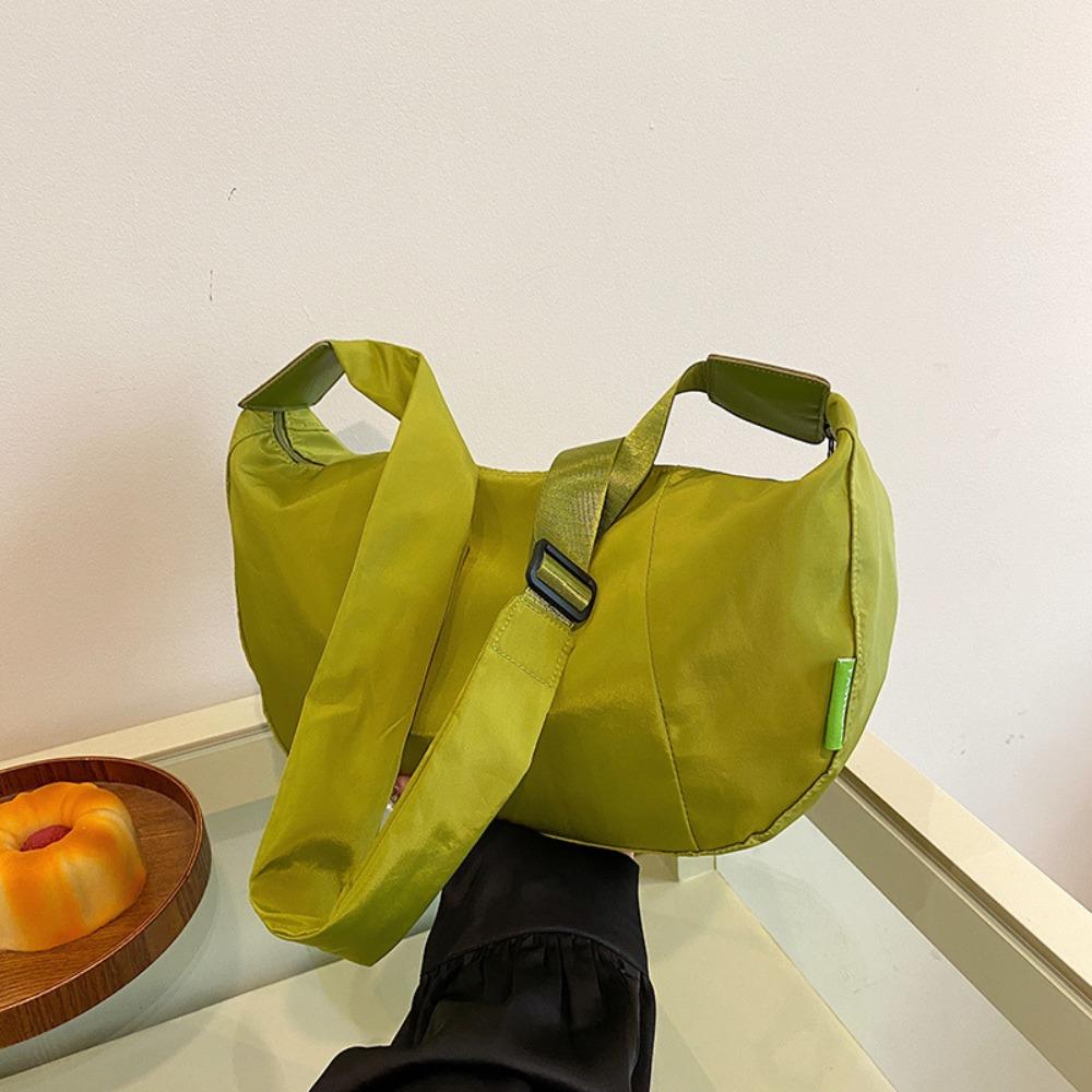 

Streetwear Nylon Single Shoulder Bag Large Capacity Crossbody Bag Daily чёрный