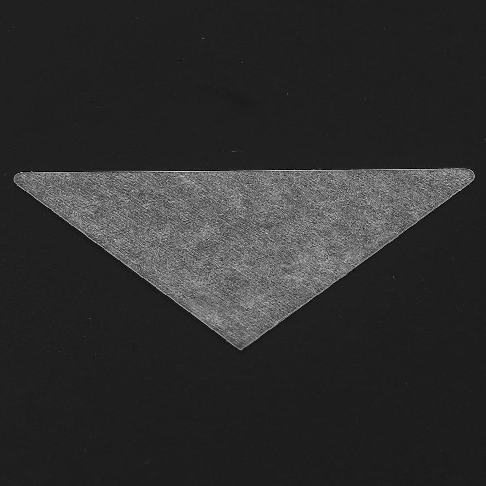 100pcs Triangular Shape Collar Support Stickers Disposable Shirt Neck Stays Dress Shirts