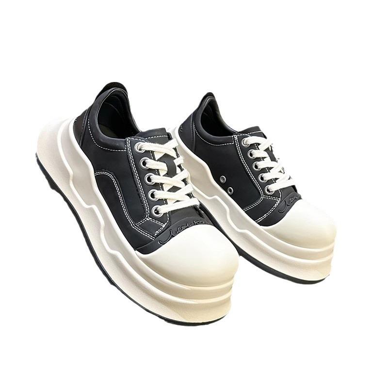 Modedesigner All Match Erhöhendes Canvas Mode Big Head Unisex Schuhe Sportschuhe Tennis Damen Lässige Trainer Übergröße Sneaker