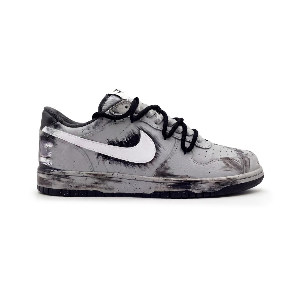 Nike Big Universe Exploration, Cloudy Sky Wasteland Slip Resistant Abrasion Resistant Low Top Skateboard Shoes Men's 355152-106(Team1007--S-BOX)