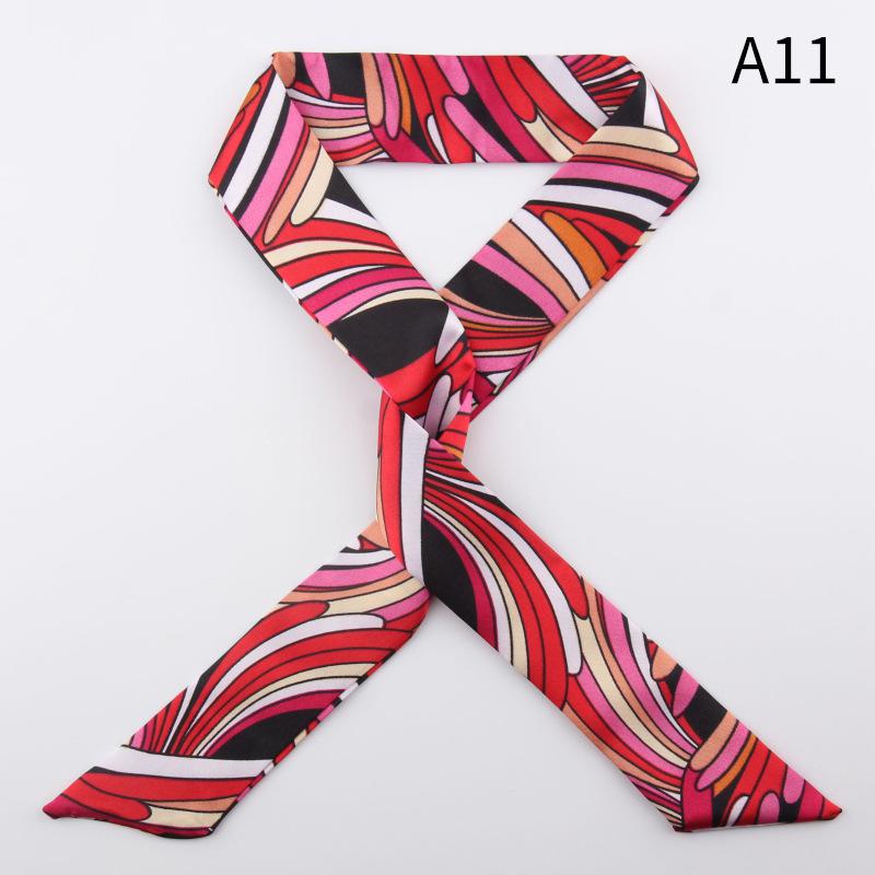 Silk Scarves Versatile Tied Bags, Long Strips, Small Silk Scarves, Bows, Headbands, Streamers, Gift Boxes, Gift Straps.