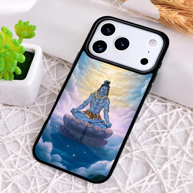 

Lord Shiva Hindu God Buddha India Phone Case for iPhone 17 Air 16 15 11 12 14 13 Pro Max Shockproof Cover iPhone17 Pro