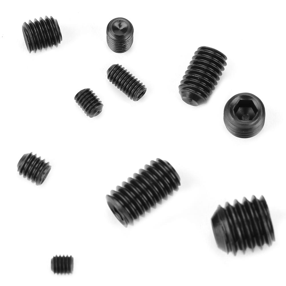 300pcs M3 M4 M5 M6 M8 Hex Socket Grub Set Screws Assortment Kit with Box