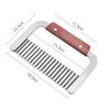 (Nikita) Potato Chip Vegetable Crinkle Wavy Cutter Tool Fry Fries Hand Chipper Tool