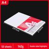 Carta Fotografica Lucida: A3 & A4 Inkjet, Fronte/Retro, da 120 g/m² a 260 g/m², Confezione da 100