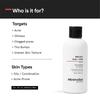 Minimalist Anti-Acne Salicylic Acid 2% Face Wash For Oily & Acne Prone Skin | With LHA for Pore Cleansing, Oil Control & Sebum Regulation | Sulfate-
