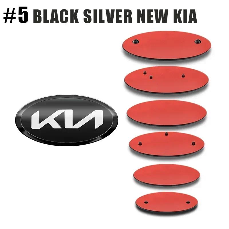 2026 Horká nálepka na auto 3D ABS Znak na přední kapotu auta Nálepka na znak zadního kufru Pro KIA Rio Sportage Ceed Sorento Cerato Optima Pican