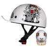 Kinder Fahrradhelm Halbschale Sicherheitskappe Skateboarden Radfahren Mit Retro Baseballkappen-Stil