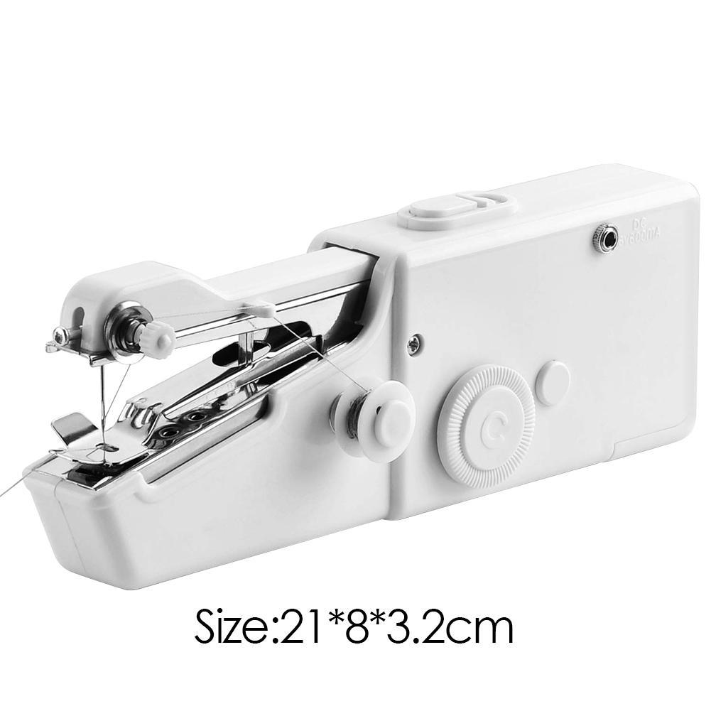 MIni Handheld Sewing Machines Portable DIY Needlework Battery Home Supplies