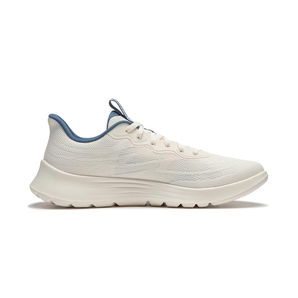 New LiNing Light String Slip Resistant Cushioning Abrasion Resistant Lightweight Low Top Running Shoes Men's White ARSU021-2